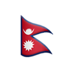 🇳🇵 Drapeau : Népal Emoji par Microsoft
