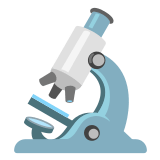 🔬 Микроскоп, смайлик от Google