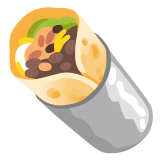 🌯 Burrito Emoji par Google