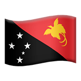 🇵🇬 Drapeau : Papouasie-Nouvelle-Guinée Emoji par Apple