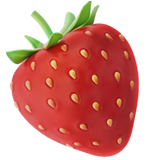🍓 Erdbeere Emoji von Apple