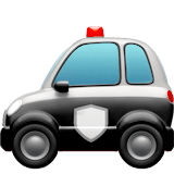 🚓 Polizeiwagen Emoji von Apple
