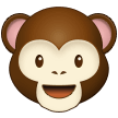🐵 Affengesicht Emoji von Samsung