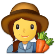 👩‍🌾 Bäuerin Emoji von Samsung