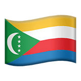 🇰🇲 Flag: Comoros, Emoji by Apple