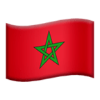 🇲🇦 Drapeau : Maroc Emoji par Microsoft