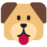 🐶 Hundegesicht Emoji von Microsoft