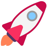 🚀 Rakete Emoji von Microsoft