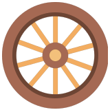 🛞 Wheel, Emoji by Microsoft