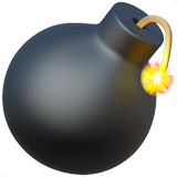 💣 Bombe Emoji von Apple