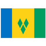 🇻🇨 Flagge: St. Vincent Und Die Grenadinen Emoji von Google
