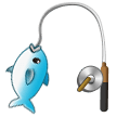🎣 Angel Mit Fisch Emoji von Samsung