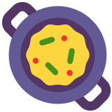 🥘 Shallow Pan of Food, Emoji by Microsoft