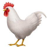 🐓 Rooster, Emoji by Apple