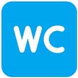 🚾 Wc Emoji von Microsoft