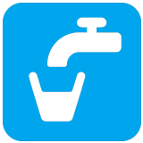 🚰 Trinkwasser Emoji von Microsoft
