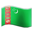 🇹🇲 Drapeau : Turkménistan Emoji par Samsung