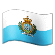 🇸🇲 Flagge: San Marino Emoji von Samsung