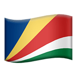 🇸🇨 Flag: Seychelles, Emoji by Apple