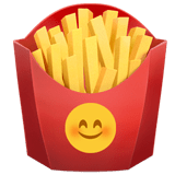 🍟 Frites Emoji par Apple