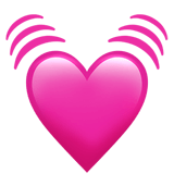 💓 Cœur Battant Emoji par Apple