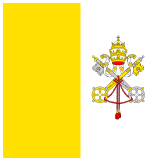 🇻🇦 Drapeau : État De La Cité Du Vatican Emoji par Google