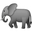 🐘 Elefant Emoji von Samsung