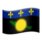 🇬🇵 Drapeau : Guadeloupe Emoji par Microsoft