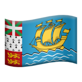 🇵🇲 Flag: St. Pierre & Miquelon, Emoji by Apple