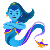 🧞‍♀️ Woman Genie, Emoji by Google