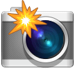 📸 Fotoapparat Mit Blitz Emoji von Samsung