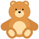 🧸 Teddy Bear, Emoji by Microsoft