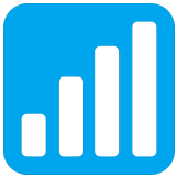 📶 Balkenförmige Signalstärkenanzeige Emoji von Microsoft