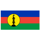 🇳🇨 Флаг: Новая Каледония, смайлик от Google