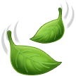🍃 Blätter Im Wind Emoji von Samsung