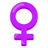 ♀️ Symbole De La Femme Emoji par Google