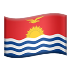 🇰🇮 Drapeau : Kiribati Emoji par Microsoft