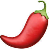 🌶️ Piment Rouge Emoji par Apple