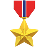 🎖️ Военная Медаль, смайлик от Apple