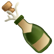 🍾 Flasche Mit Knallendem Korken Emoji von Samsung