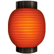 🏮 Red Paper Lantern, Emoji by Samsung