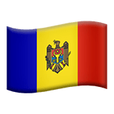🇲🇩 Flagge: Republik Moldau Emoji von Apple