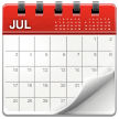 🗓️ Spiral Calendar, Emoji by Samsung