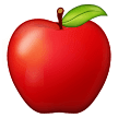🍎 Pomme Rouge Emoji par Samsung