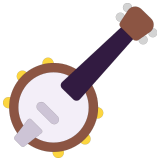🪕 Banjo Emoji von Microsoft