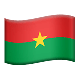 🇧🇫 Флаг: Буркина-Фасо, смайлик от Apple