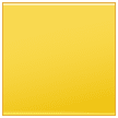 🟨 Gelbes Quadrat Emoji von Samsung