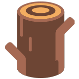 🪵 Wood, Emoji by Microsoft