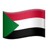 🇸🇩 Flag: Sudan, Emoji by Apple