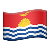 🇰🇮 Drapeau : Kiribati Emoji par Apple